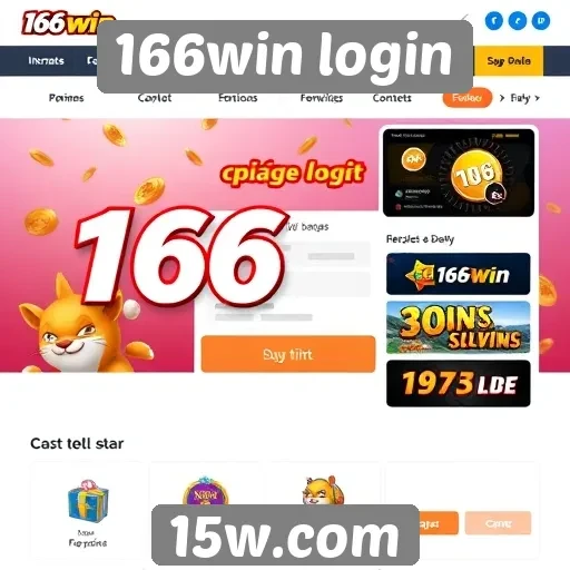 Explorando a interface do site 166win login